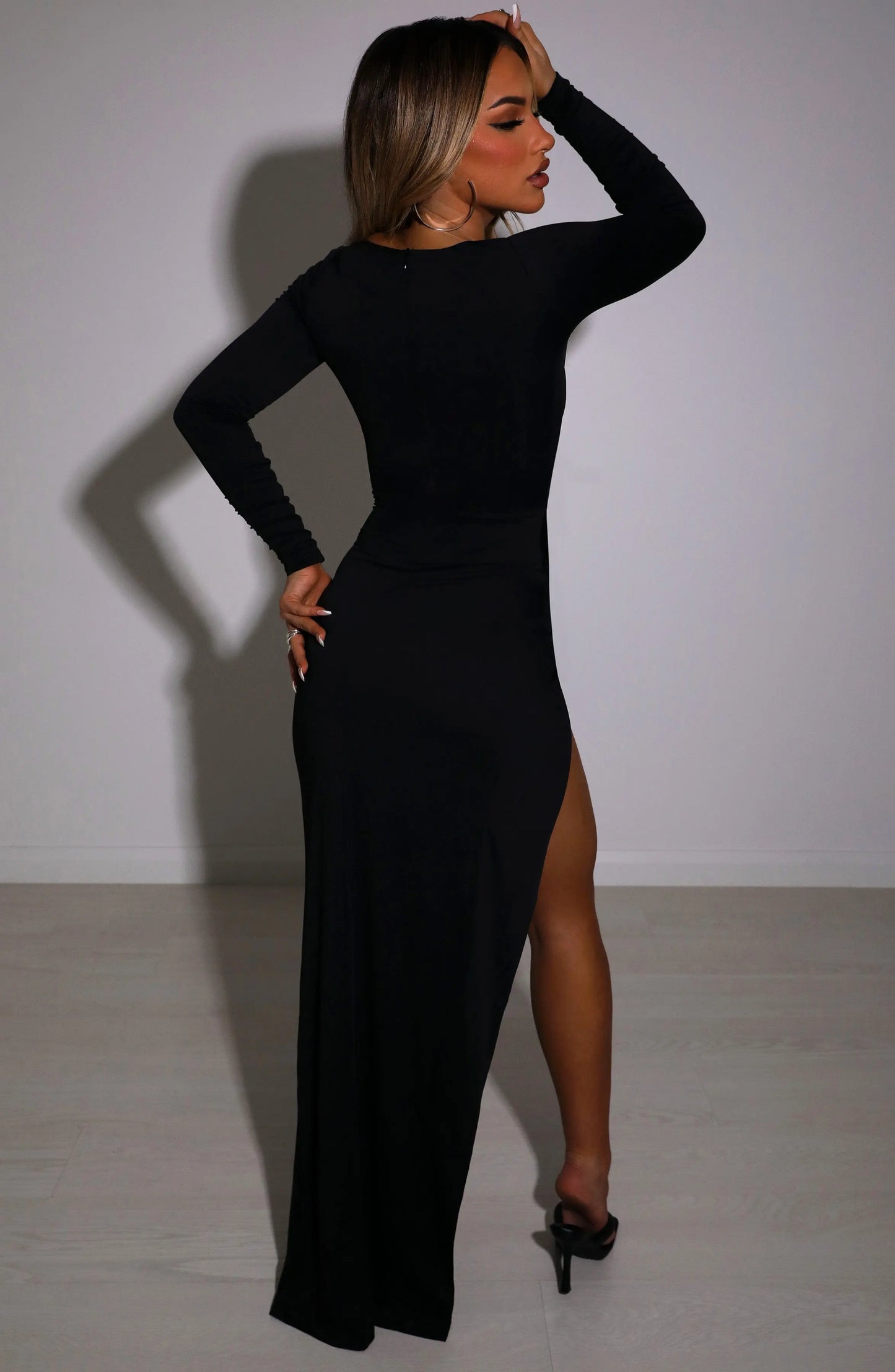 Alexandria Maxi Dress - Black