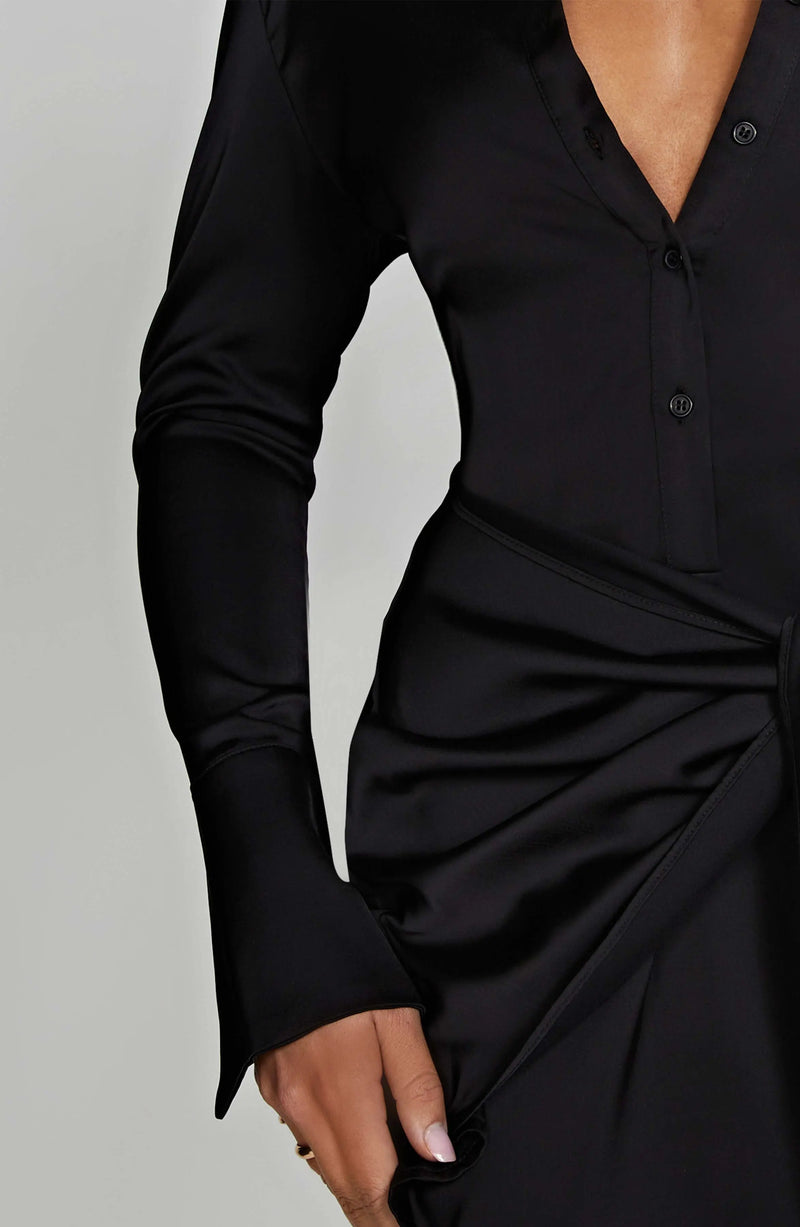Gianna Mini Dress - Black