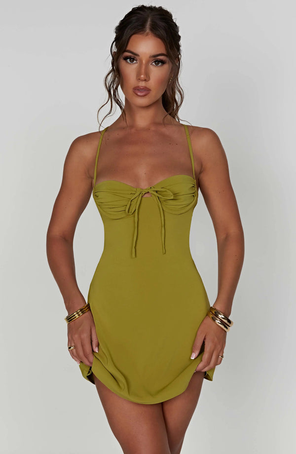 Renee Mini Dress - Green
